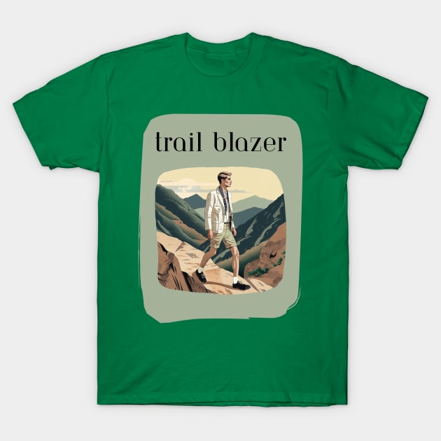 Trail blazer T-Shirt by honeythief